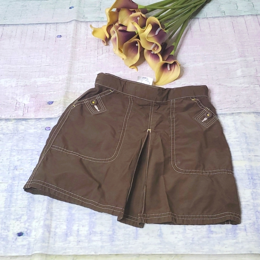 Kid's Lands End Pleated Front Skort